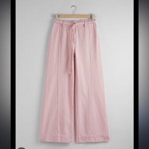 NWT & Other Stories Relaxed Belted Trousers
